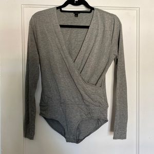 J. Crew Wrap Front Body Suit